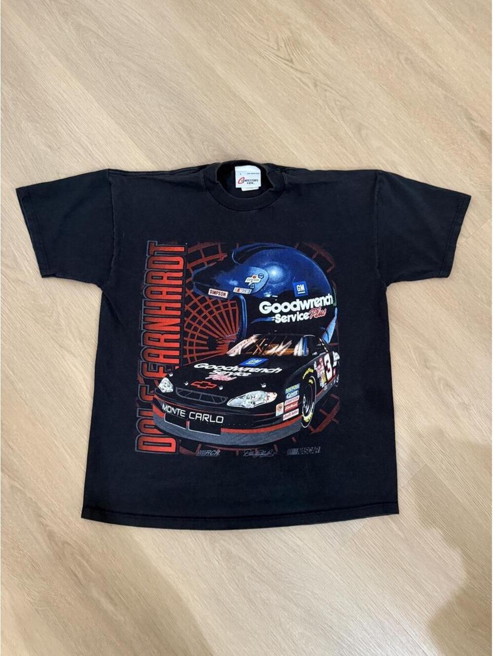 Vintage 2000 Dale Earnhardt #3 Goodwrench Monte Carlo Graphic T-Shirt Large